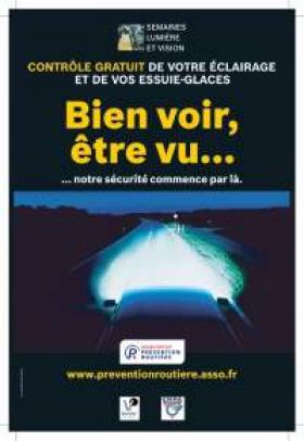 Vue au volant : L'Asnav sensibilise à nouveau les conducteurs dans le cadre de la campagne « Lumière et Vision »