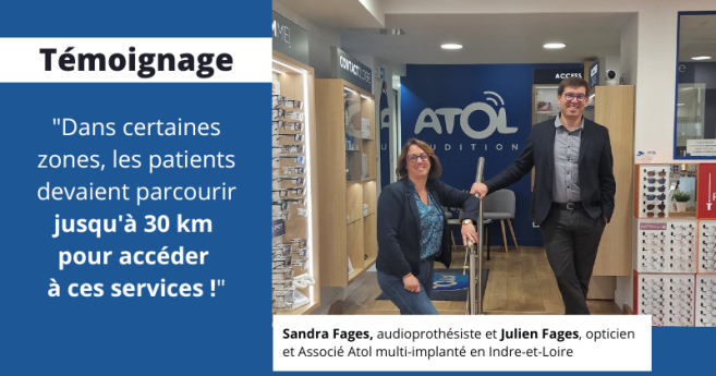 Atol accompagne la diversification de ses associés vers l'audition 