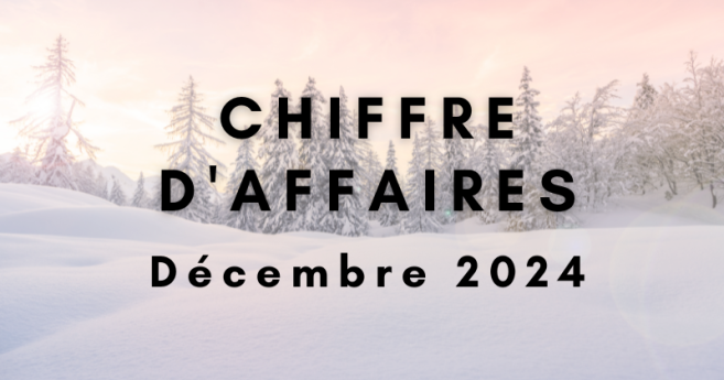 [Sondage] Votre chiffre d’affaires de décembre 2024 par rapport à décembre 2023