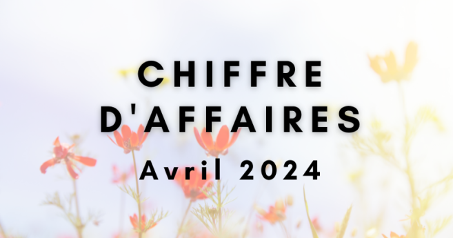 [Sondage] Votre chiffre d’affaires d'avril 2024 par rapport à avril 2023