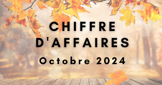 Chiffre d’affaires d’octobre 2024 : activité dynamique