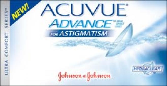 Acuvue Advance for Astigmatism : confort et stabilité pour les astigmates