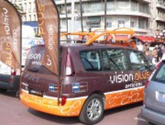 Vision Plus et son nouveau concept au départ du Tour de France