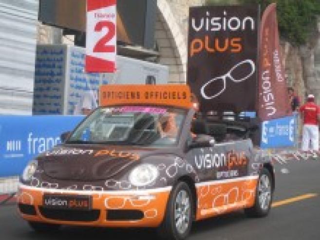 Vision Plus et ses 350 opticiens reprennent la route du Tour de France