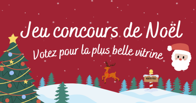 Concours de Noël 2024 : votez pour votre vitrine préférée