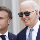 Le président Macron offre au président Biden des solaires Vuarnet
