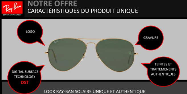 verre ray ban