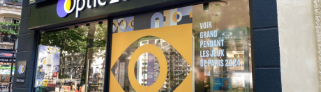 Les magasins Optic 2000 et centres Audio 2000 aux couleurs des Jeux Olympiques et Paralympiques de Paris 2024