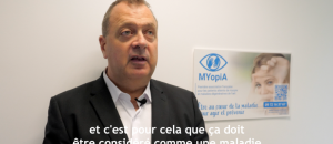 « La myopie est une maladie » martèle Cédric Thein, président de MYopiA